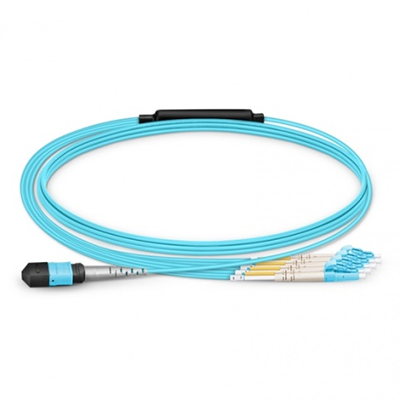 MTP/MPO to LC UPC Duplex OM3 Multimode B
